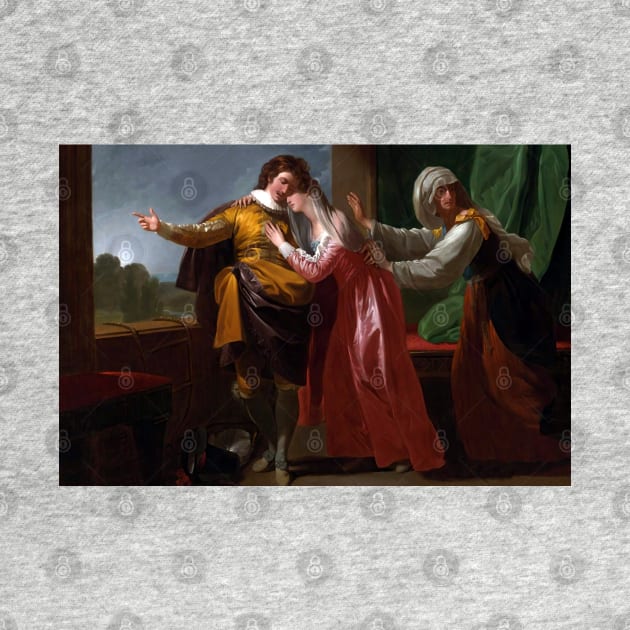 Romeo and Juliet by Benjamin West by academic-art